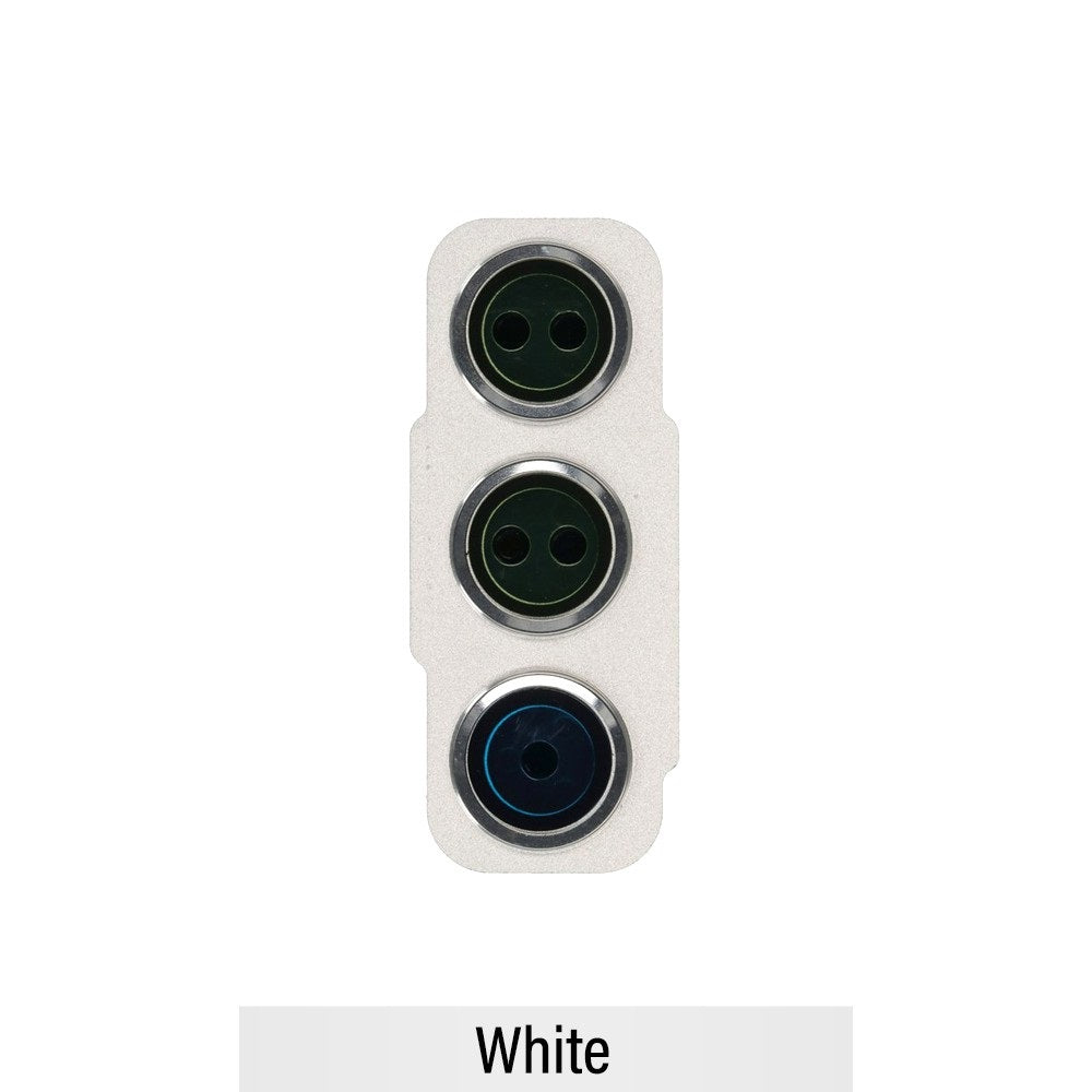 Rear Camera Lens Back Glass Cover for Samsung Galaxy S21 FE 5G G990B GH98-46772B (Gold)-White Rear Camera Lens Back Glass Cover for Samsung Galaxy S21 FE 5G G990B GH98-46772B (Gold)-White